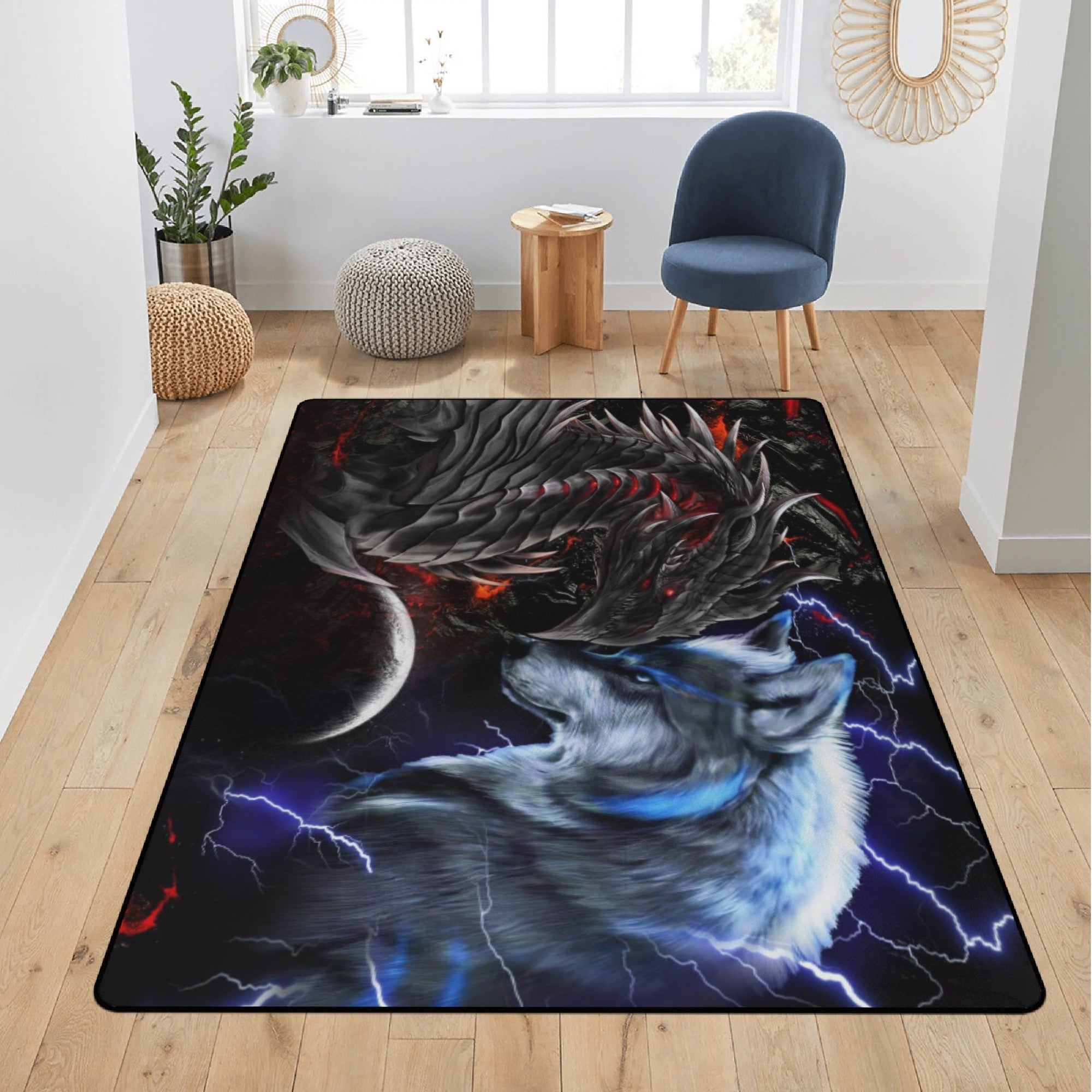 Blue Tiger carpet